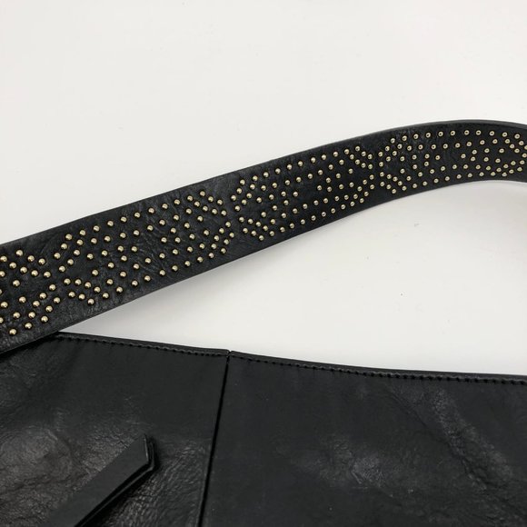 MMS Design Studio Black Gold Detail Shoulder Bag | Excellent Condition - Picture 5 of 5